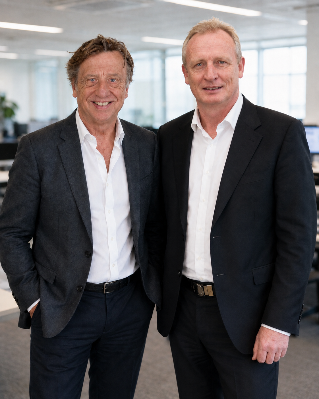 Paul Carroll and Alex Porter, principals at Hoki Limited